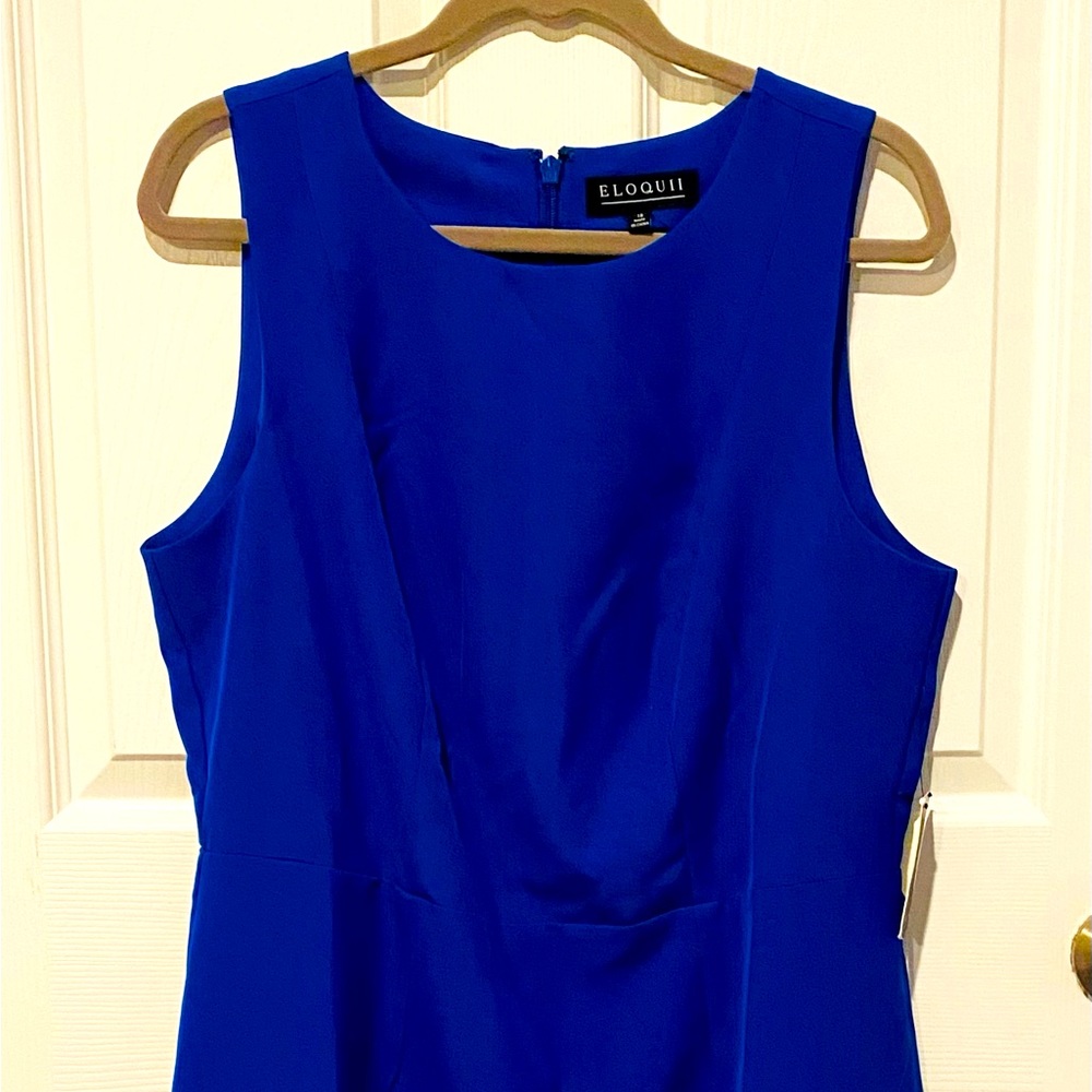 Eloquii Cobalt Blue Dress
